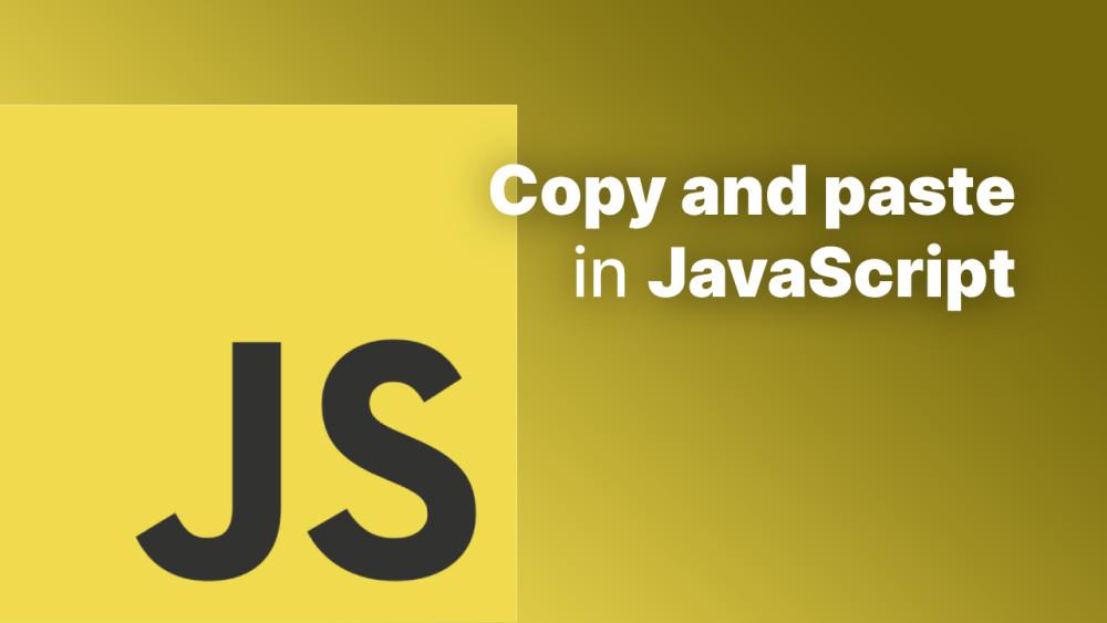 How to copy and paste using JavaScript Accreditly