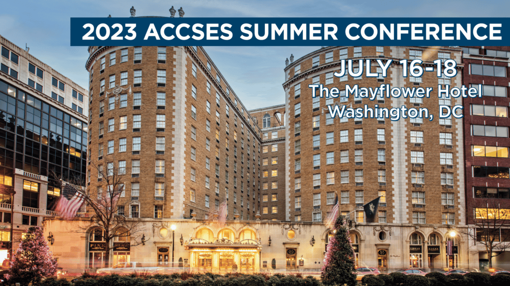 2023 Summer Conference and Annual Meeting ACCSES