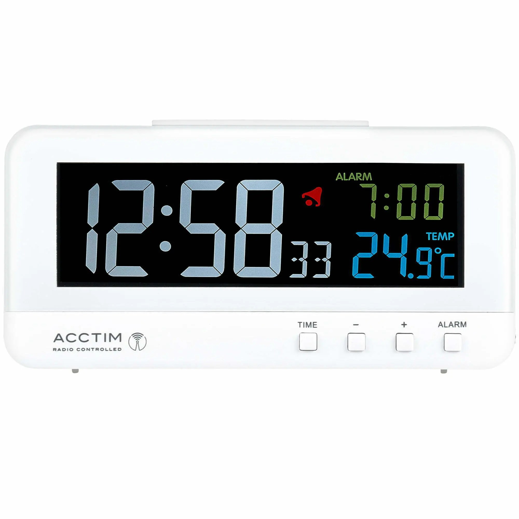 Rialto Digital Alarm Clock Acctim