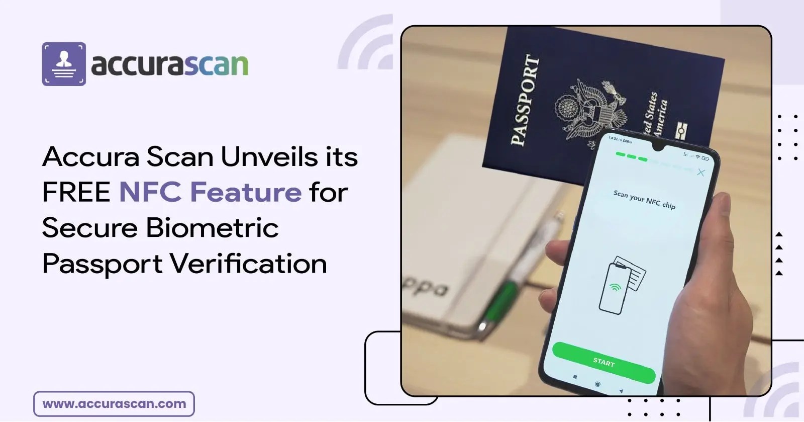 Accura Scan Unveils FREE NFC Feature for Secure Biometric Passport