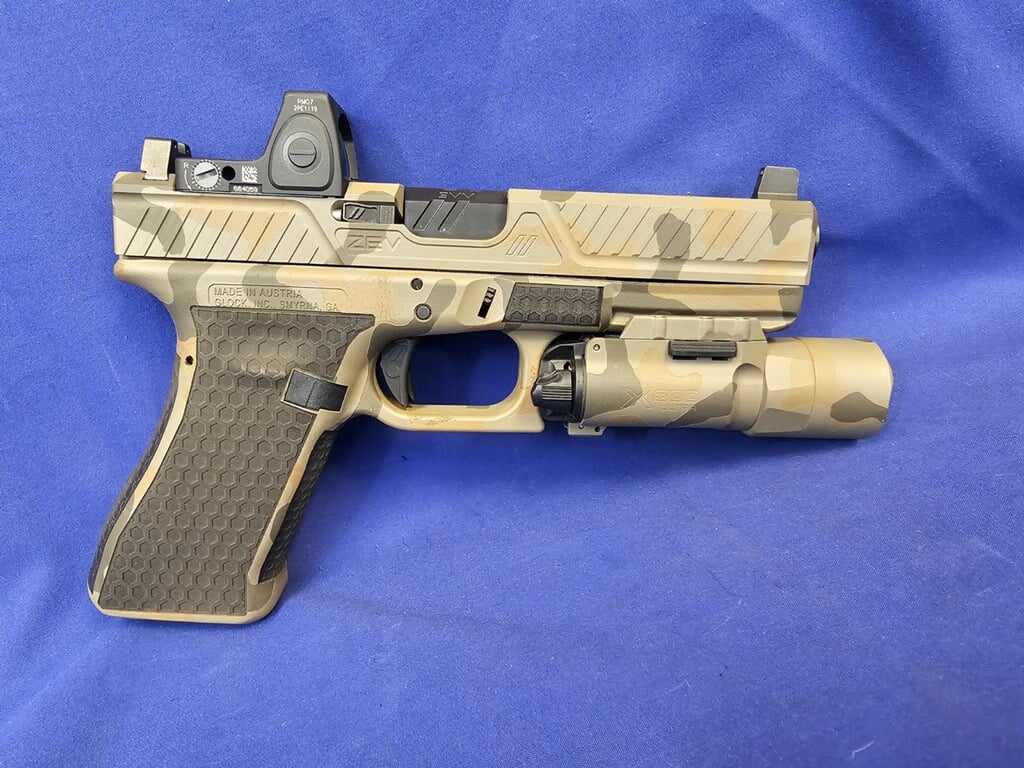 Laser Stippling Accurate Arms USA