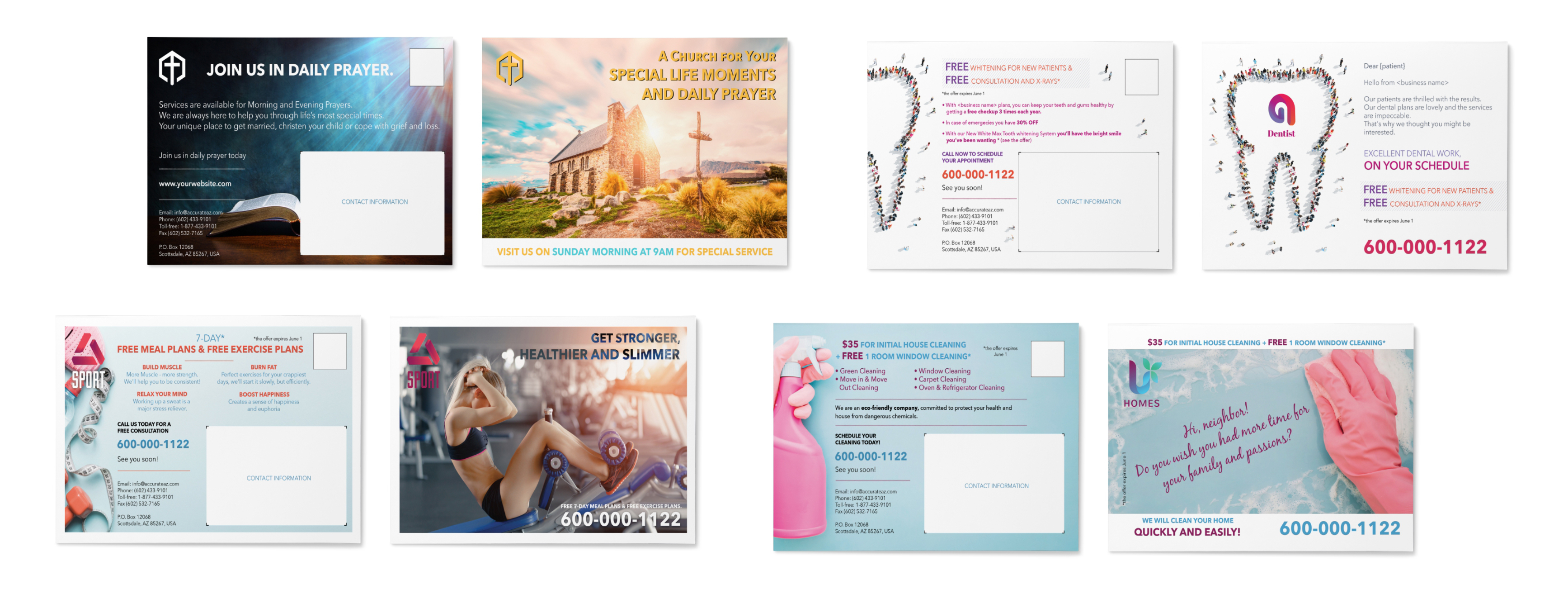 Postcard & Direct Mailing, Full Color Postcards at bulk rate