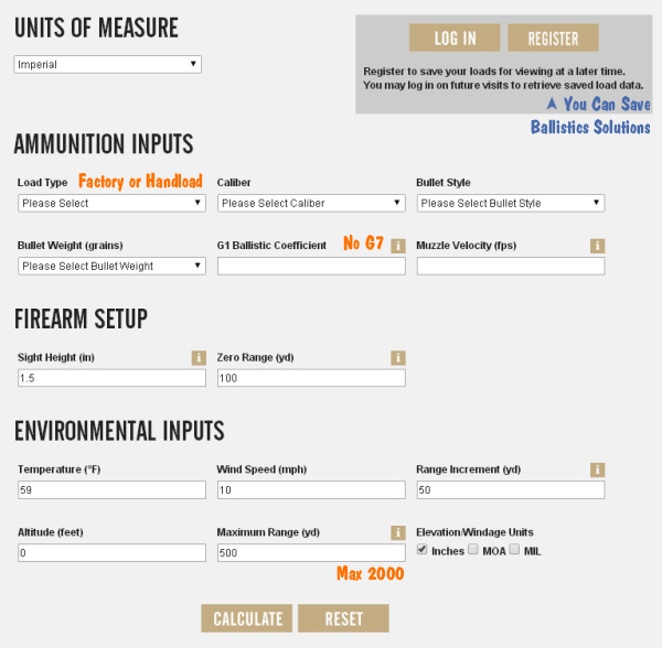 New Online Ballistics Calculator from Federal Premium « Daily Bulletin