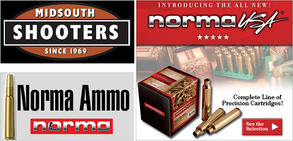 Midsouth Now Carries Full Line of Norma Brass and Ammunition « Daily Bulletin