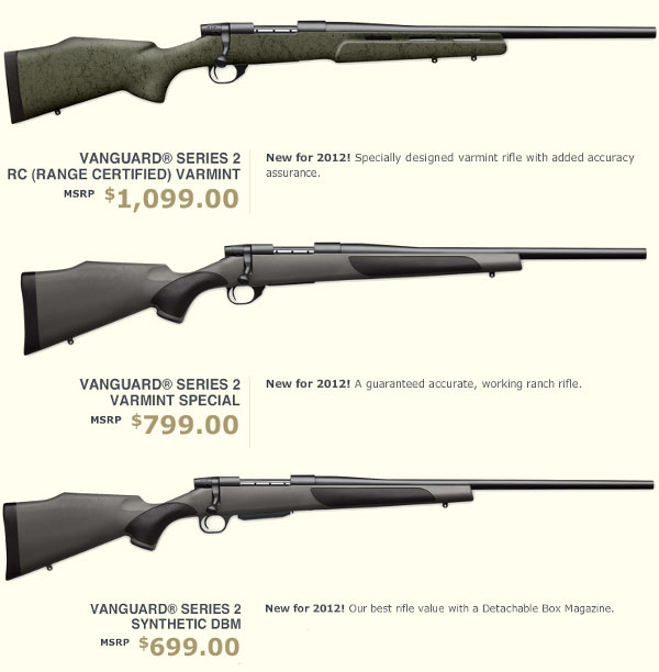 Weatherby’s Newfor2012 Rifles Unveiled « Daily Bulletin
