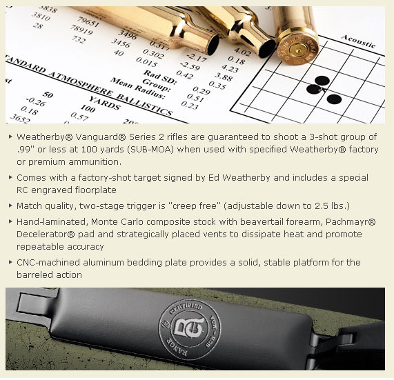 Weatherby Offers ‘RangeCertified’ SubMOA Varmint Rifle « Daily Bulletin