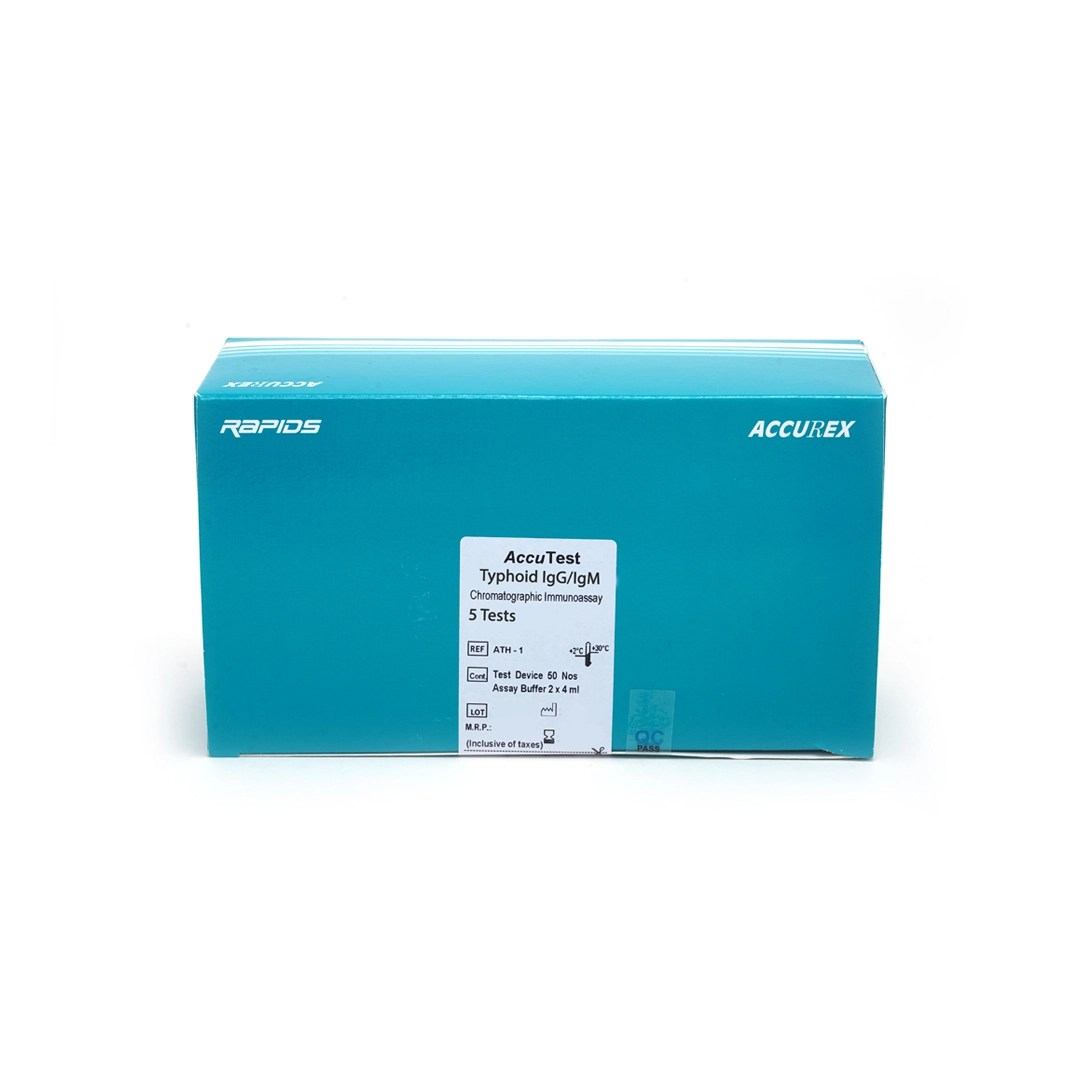 Buy Accutest Typhoid IGg/ IgM (5 Tests) Salmonella Typhi