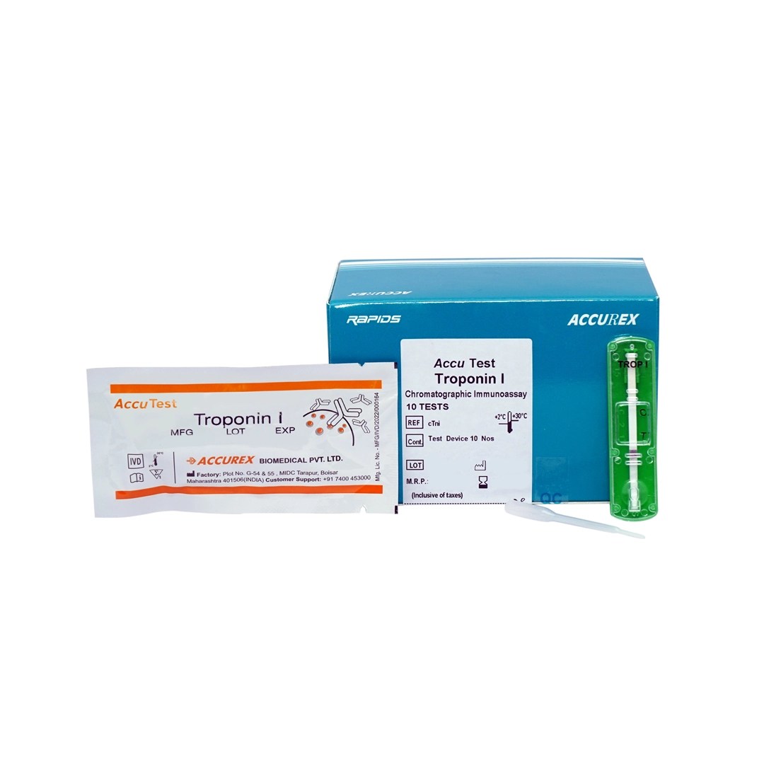 Buy Accutest Trponin I (100 Tests) cardiac Troponin I (cTnl)