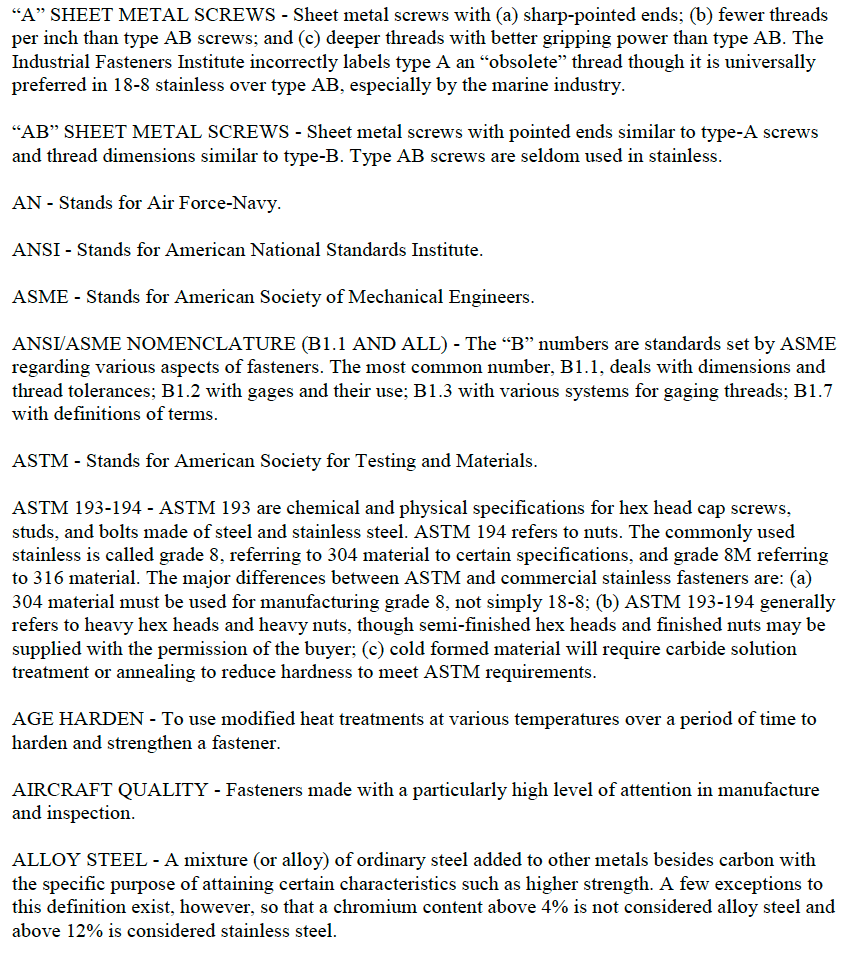 Company Resources ACCUTITE FASTENERS, INC. • 18004887634