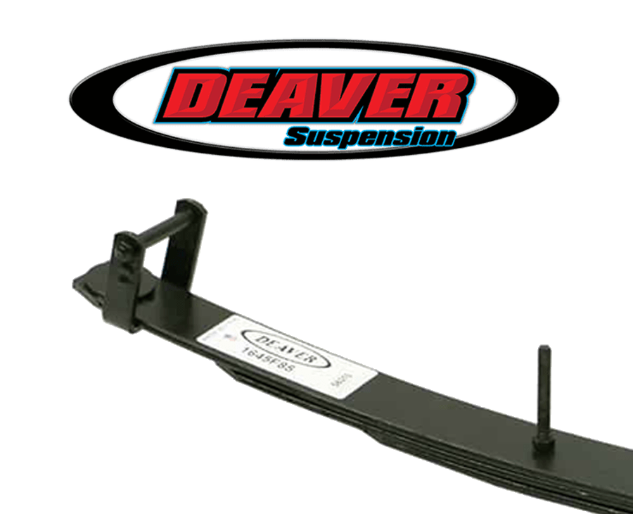 Deaver F85 3 Leaf Overload Replacement Springs, 1 1/2″ Lift (Pair