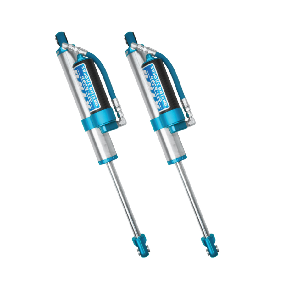 King Shocks 9604 (6 Lug) Rear 2.5 Dia. Piggy Hose Reservoir Shock AccuTune OffRoad