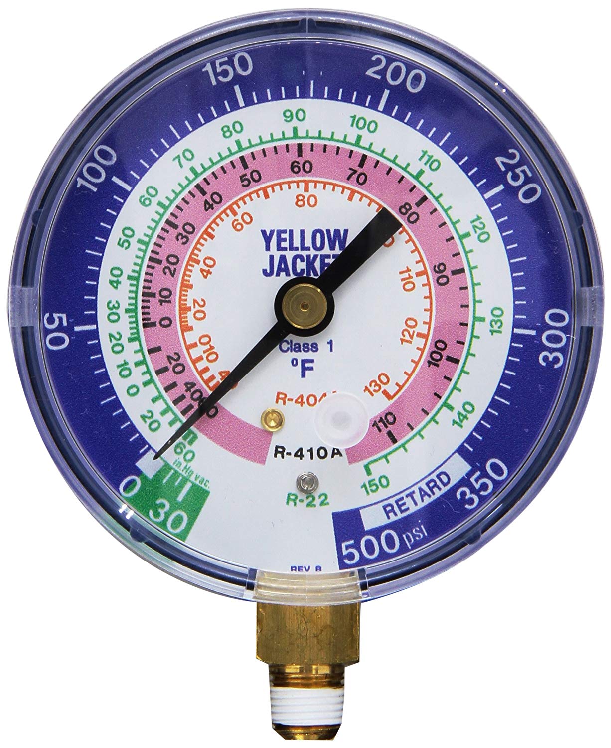 Yellow Jacket 49138 31/8" Blue Compound, 30", 0350 psi