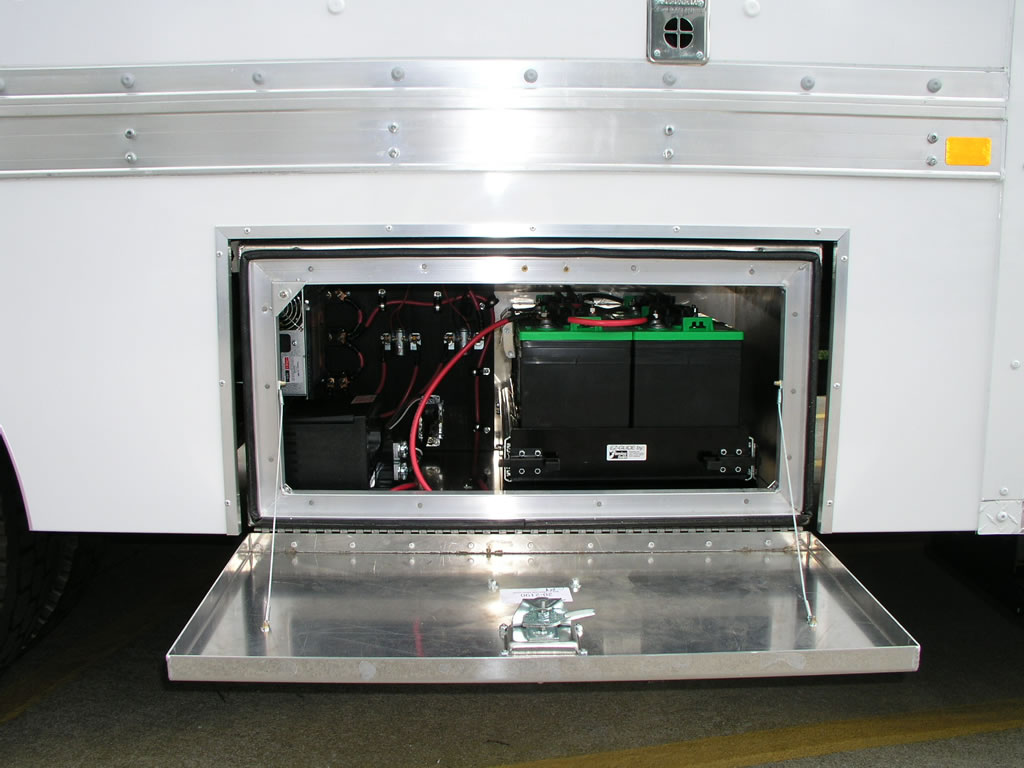 Exterior Electrical Storage Box American Custom Design Vehicles
