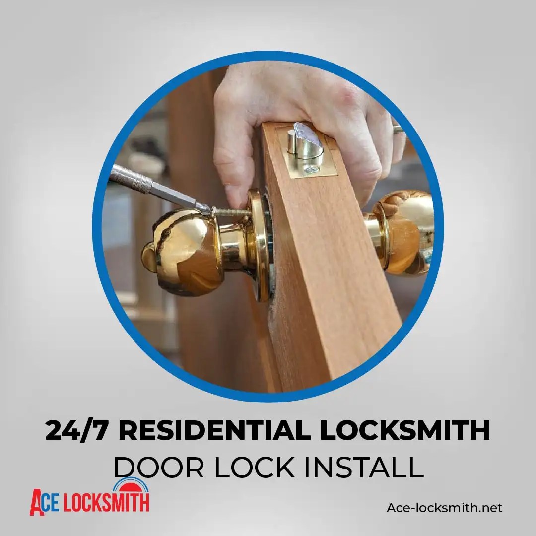 Front Door Lock Installation » Ace Locksmith