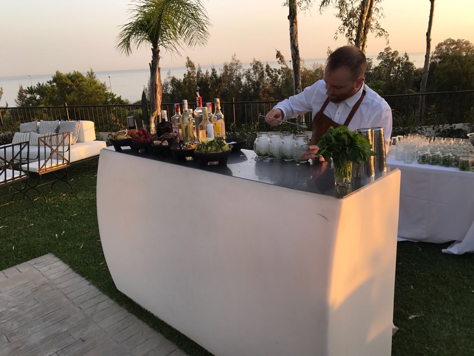 Marbella Mobile Bar Hire & Flair Bartender Hire Marbella Ace Bar Events