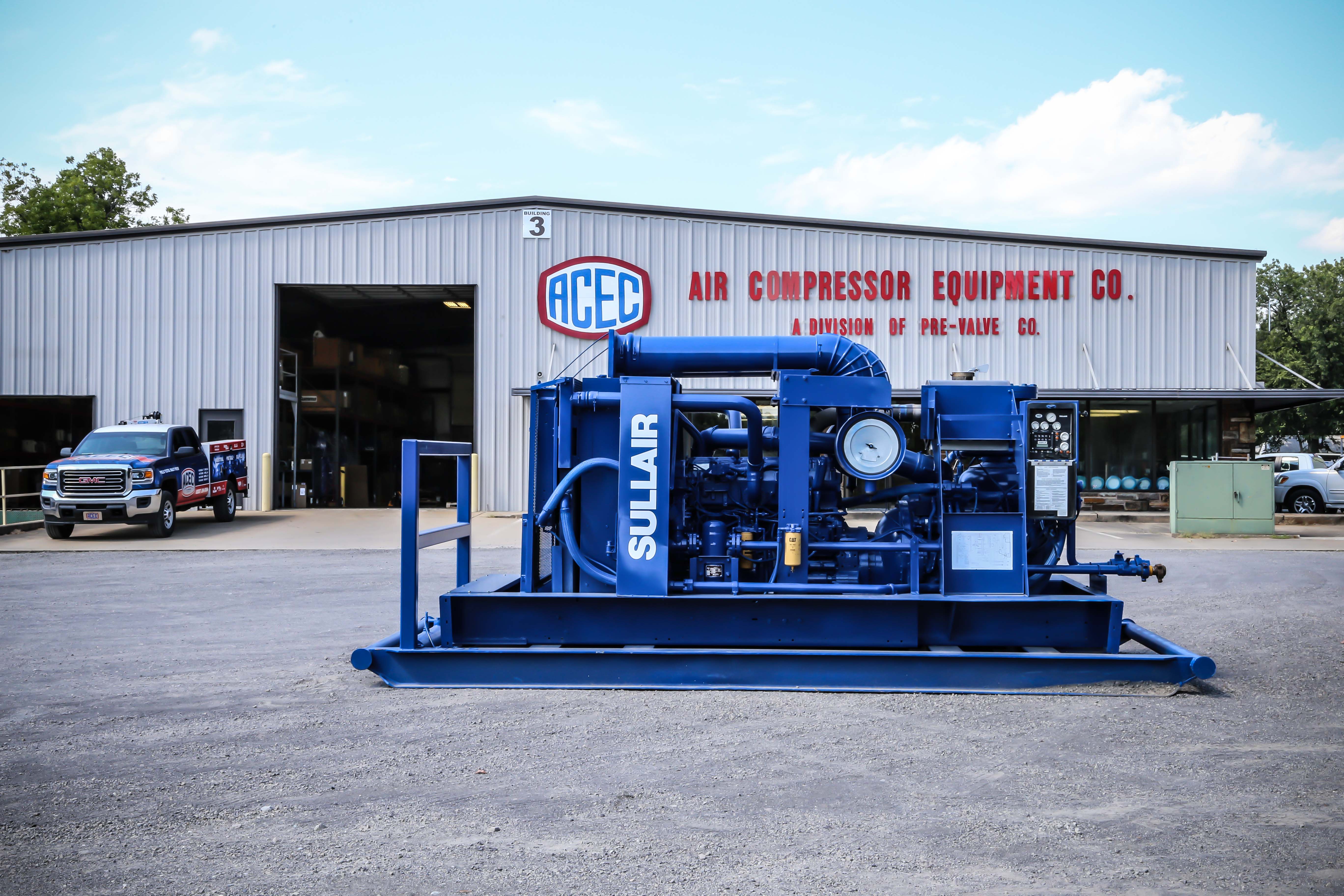 Sullair 1350XHA Drill Compressor • Air Compressor Equipment Company