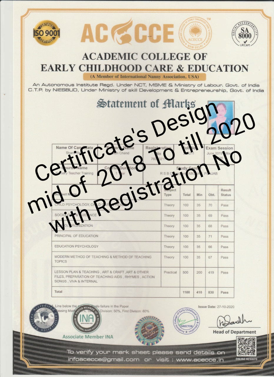 Authorization Certificate ACECCE