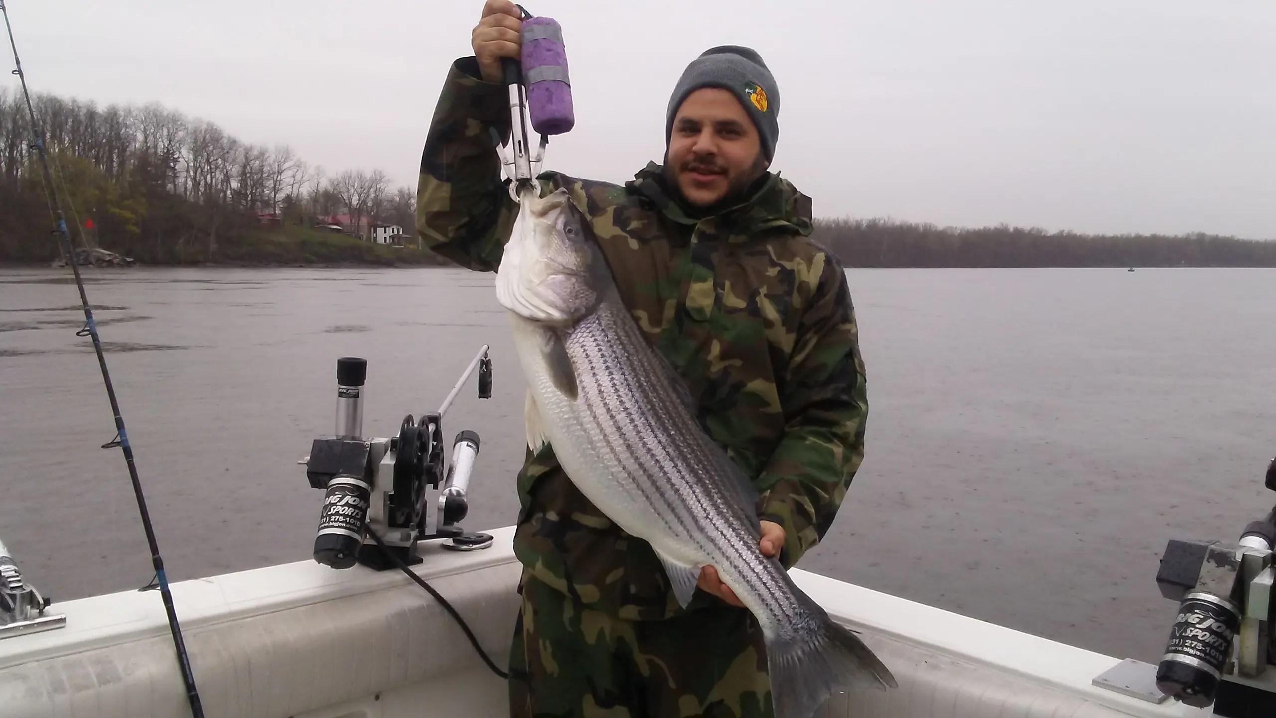 Striper fishing family fun