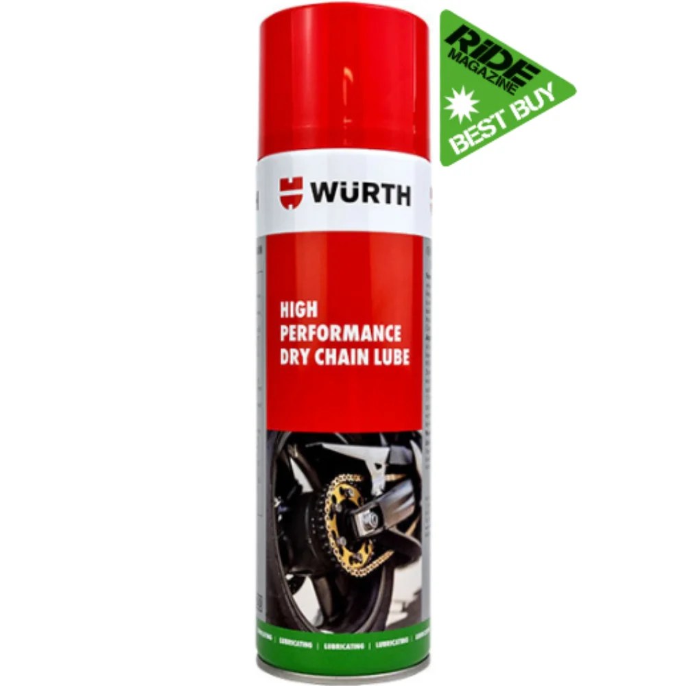 Würth High Performance Dry Motorcycle Chain Lube 500ml Ace Consumables
