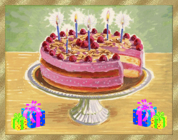 Animated GIF Pictures of Birthday Cakes 115 pictures of