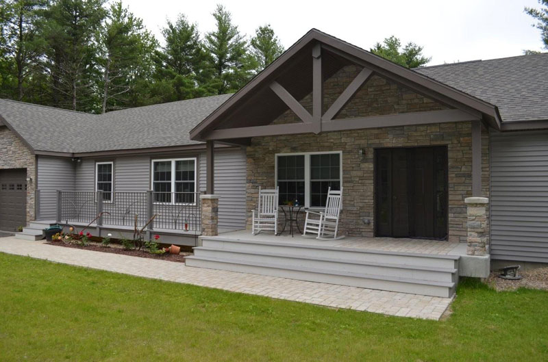 Ranch Modular Home Gallery Ace Home Inc.