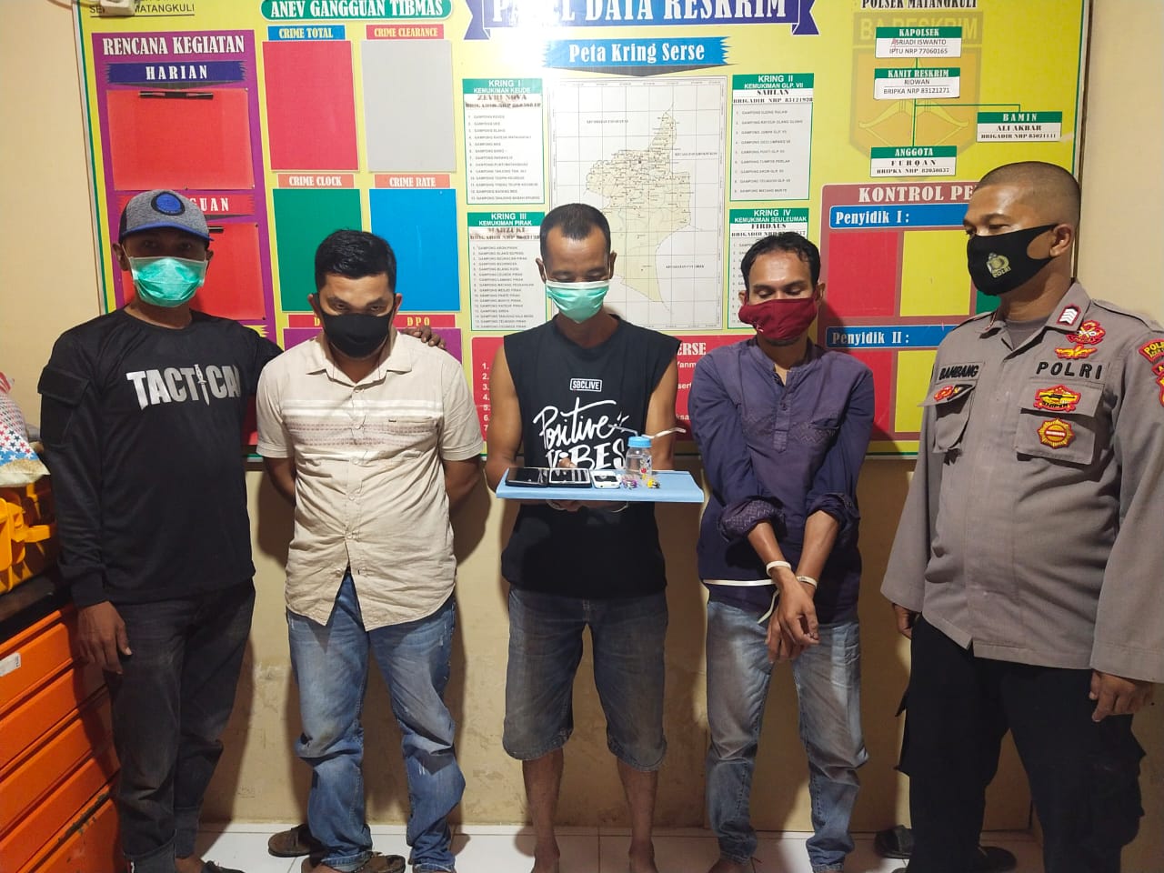 Pesta Sabu-sabu, Keuchik dan Mantan Keuchik di Aceh Utara Diringkus Polisi  – Aceh Online