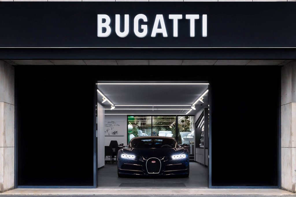 Así es el nuevo concesionario de Bugatti en París Revista Acelerando