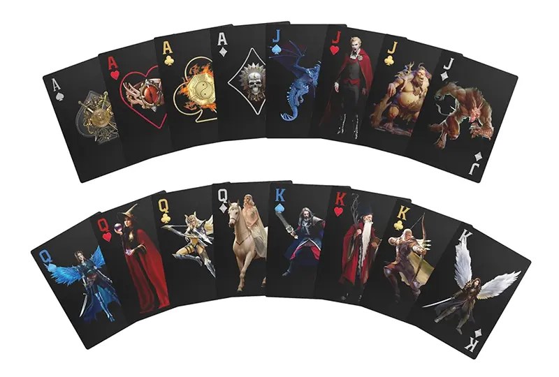 Magic Warrior Waterproof Playing Cards Acelion