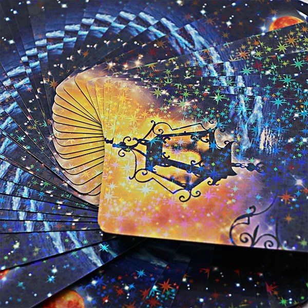 Customized Holographic Printing Oracle Cards Acelion