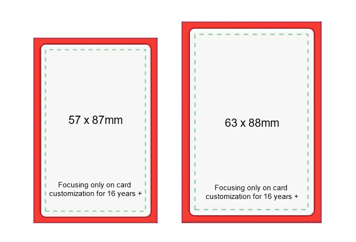 Custom Tarot Card Size and Template Free Download Acelion