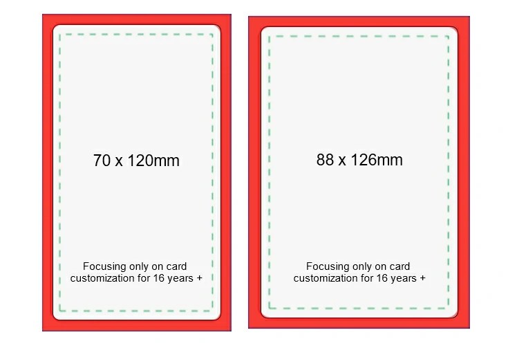 Custom Tarot Card Size and Template Free Download Acelion