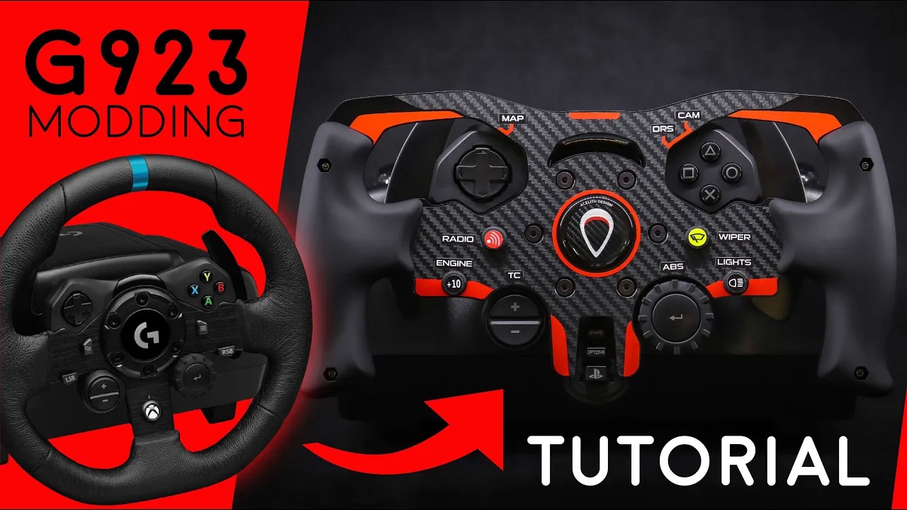 How to install Acelith mods on Logitech Steering wheels (G29, G923, G9