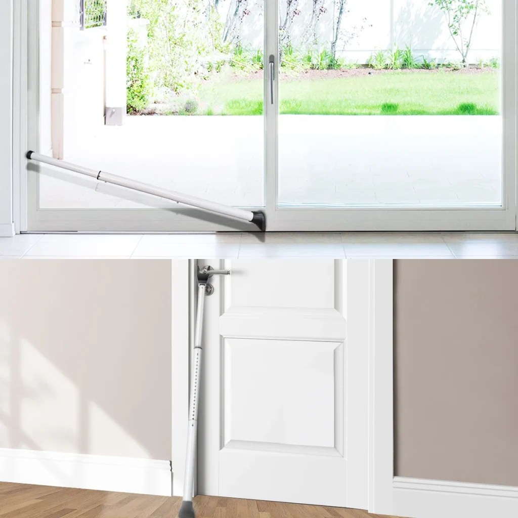 What is the double door lock bar how to use door lock bar