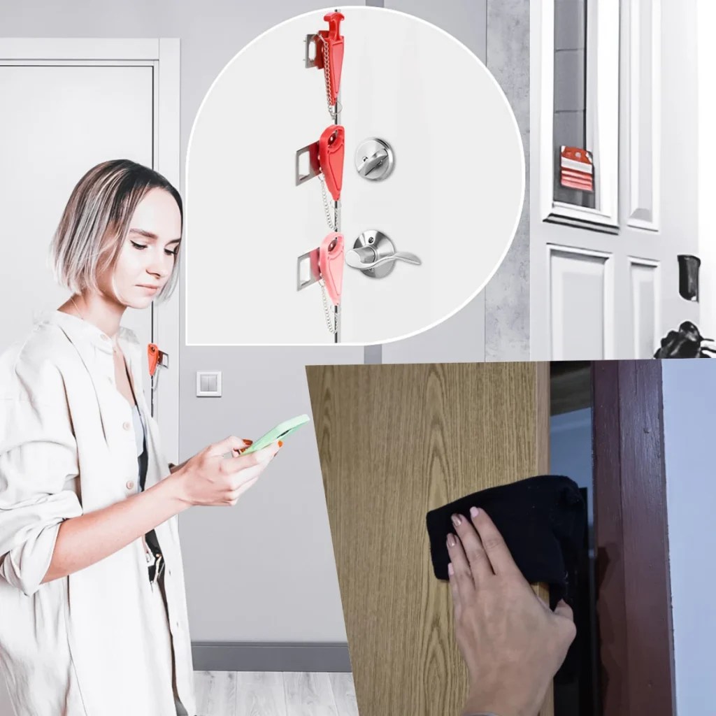 How to lock bran doors and other sliding doors?