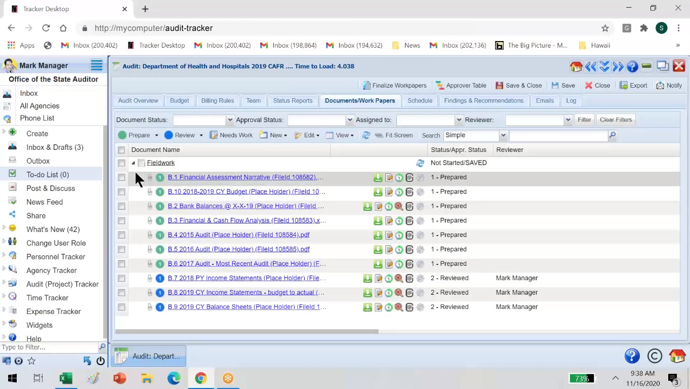 Audit Management and Compliance Solution Audit Tracker