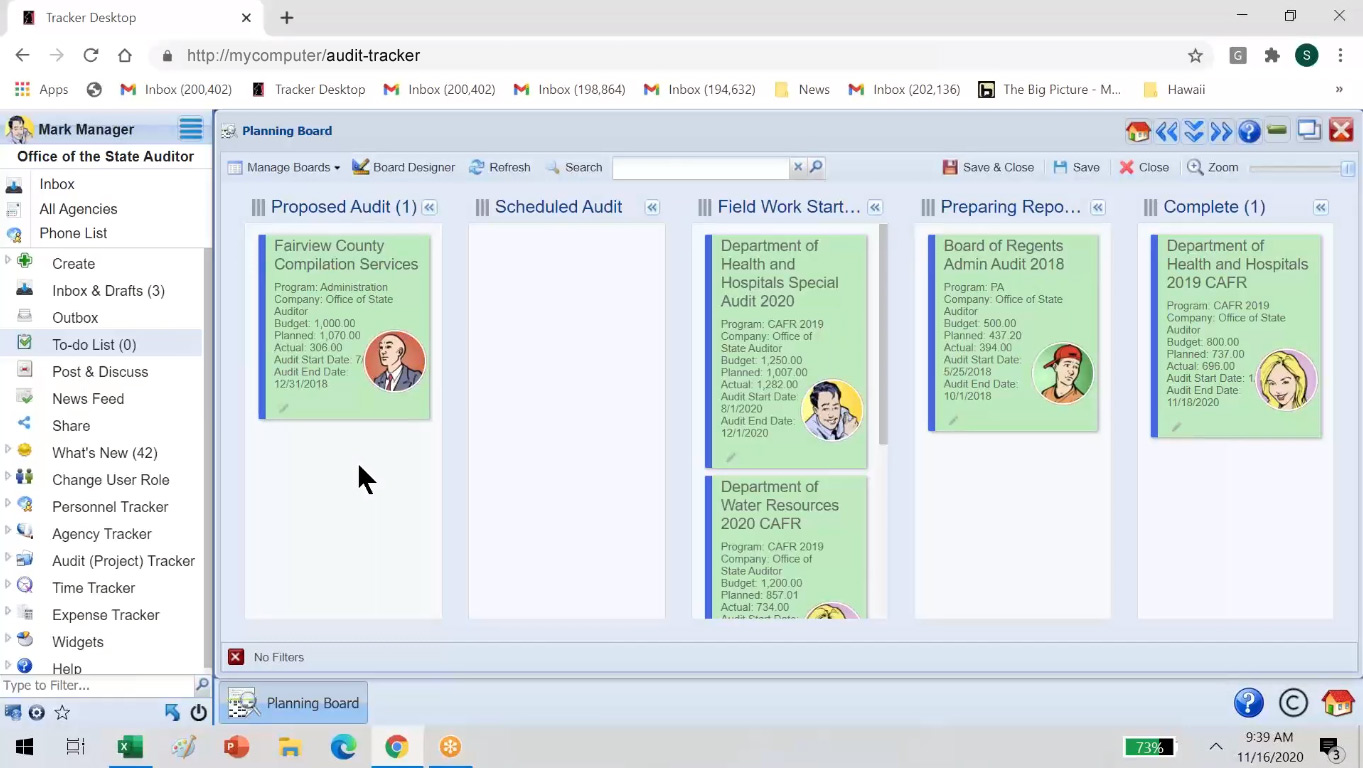 Audit Management and Compliance Solution Audit Tracker