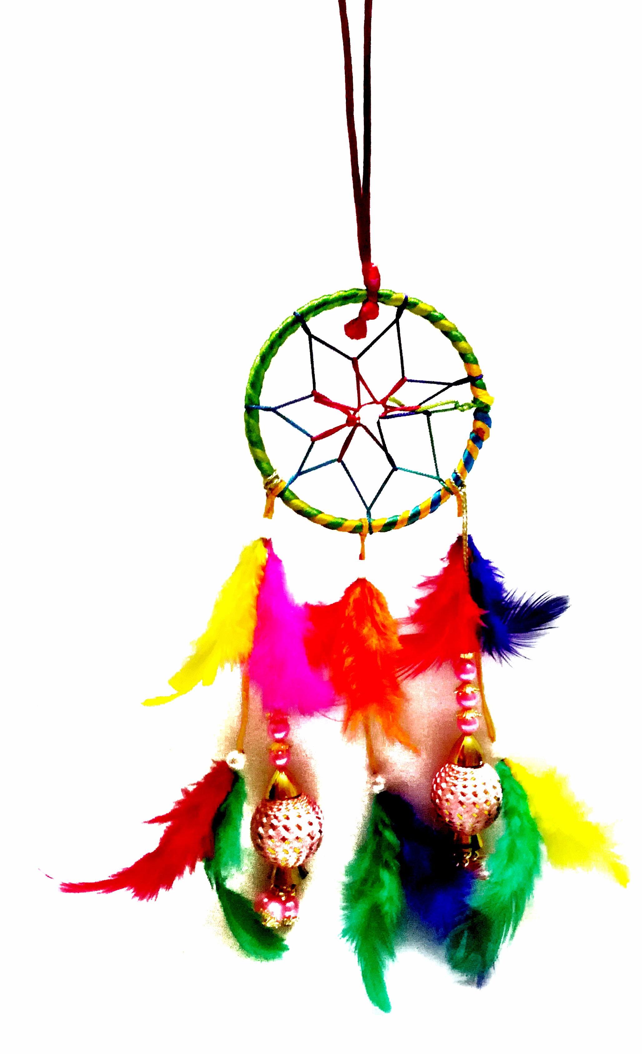 Dream Catcher Multi color Wall Decor Car Hanging