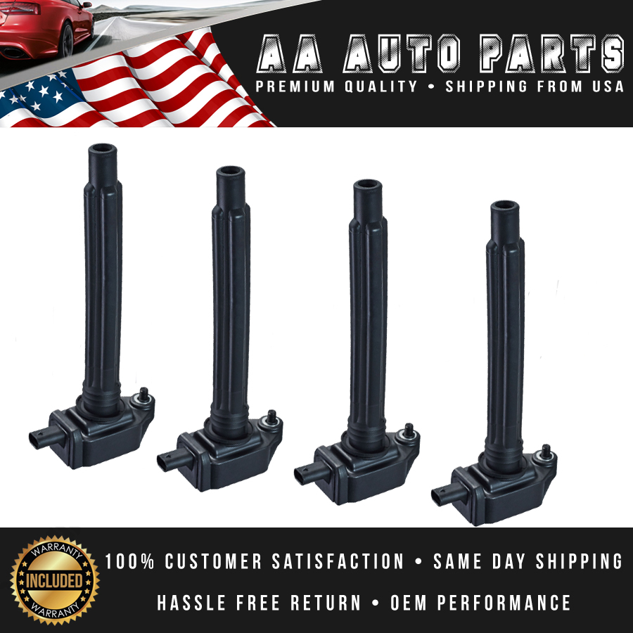 Pack of 4 ignition Coil UF754 For 1517 Chrysler 200 & Jeep Renegade L4