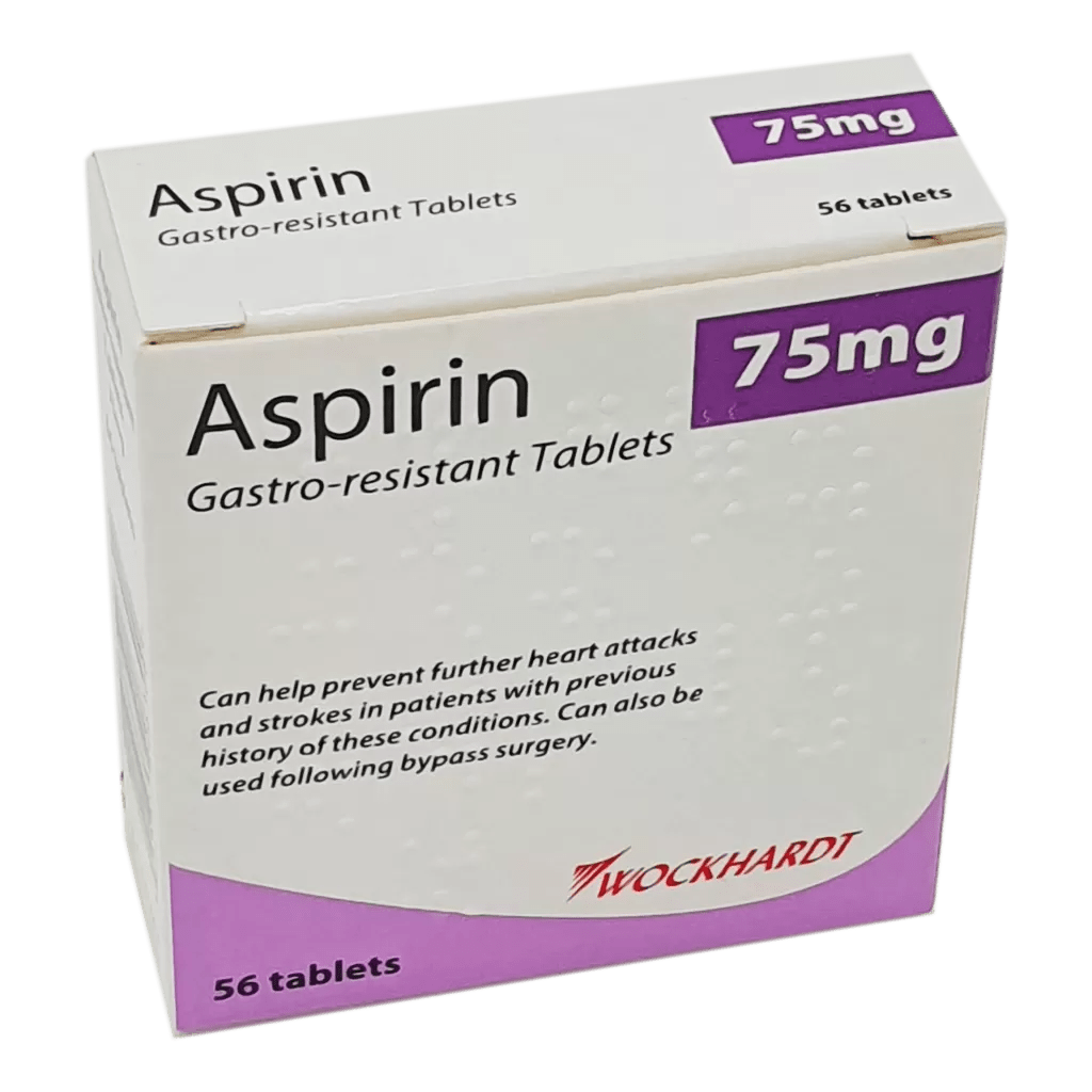 Aspirin Ec 75mg Tablets Acer Pharmacy