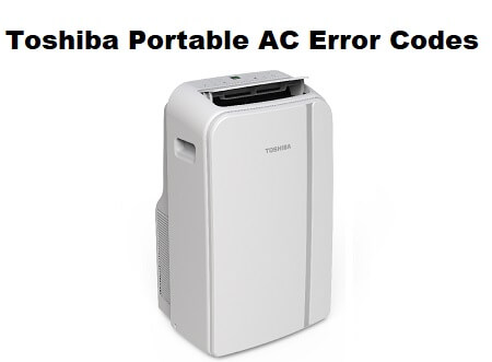 Toshiba AC Error Codes List With Fixes