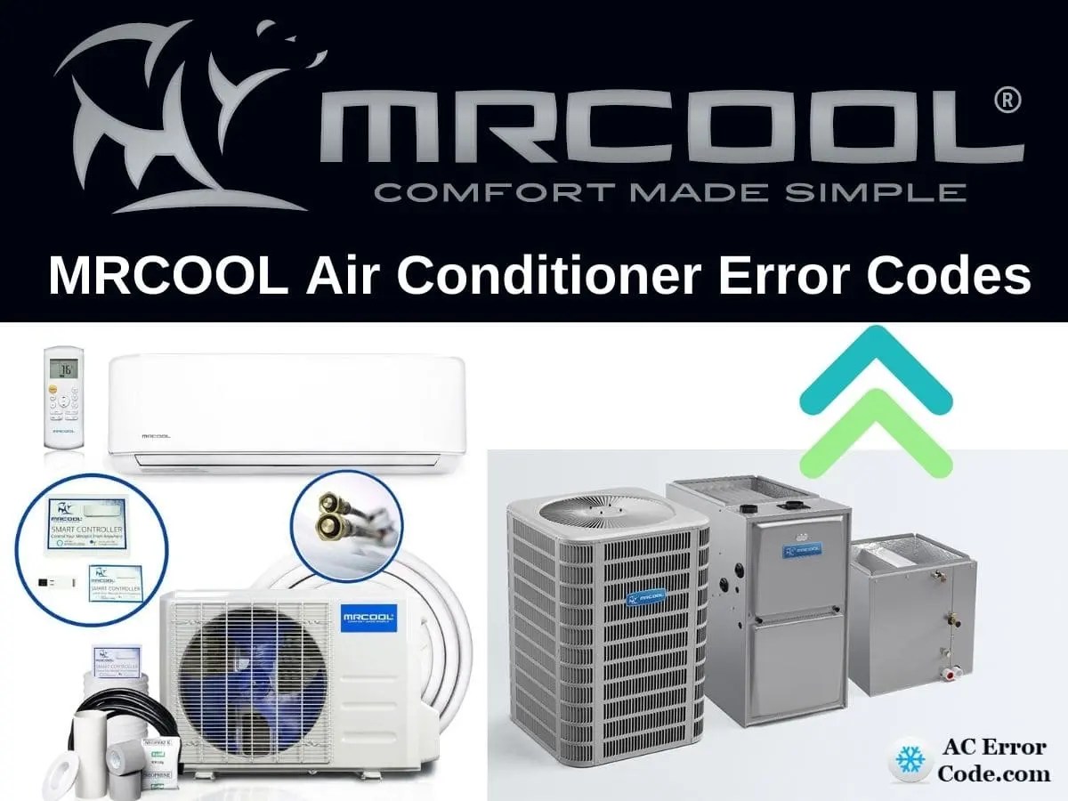 MRCOOL AC Error Codes - Causes and Solutions