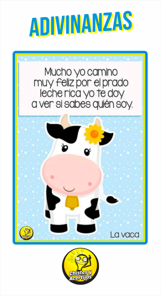 Adivinanza de la vaca