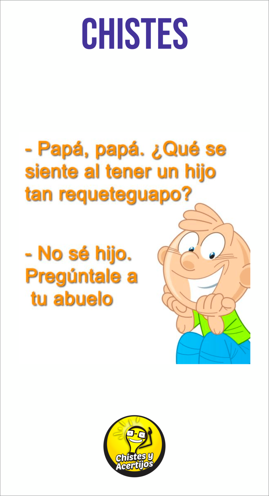 Chiste para niños y adultos