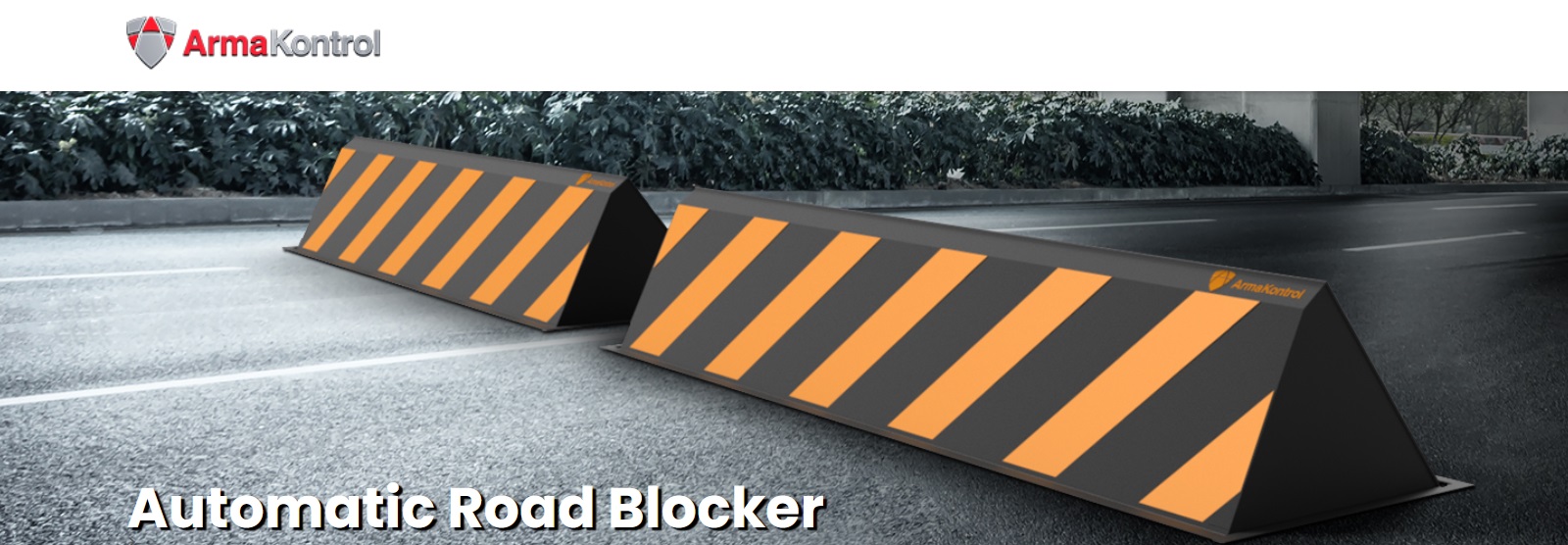 Hydraulic Road Blocker from Arma Kontrol ACES