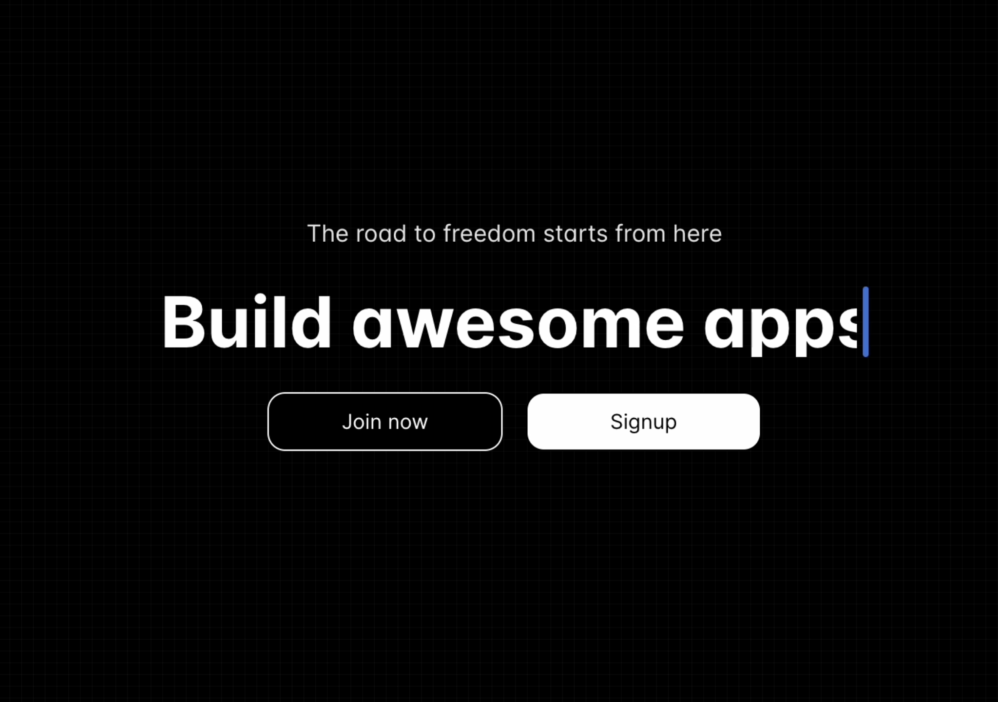 Typewriter Effect Component Aceternity UI Svelte (Free Source Code)