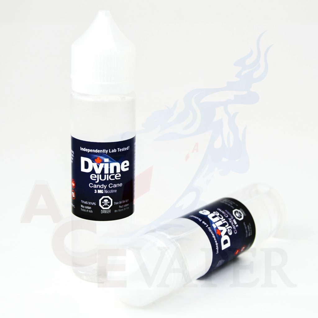 Candy Cane Ejuice by Dvine 60ml AceVaper Canada's Online Vape Store