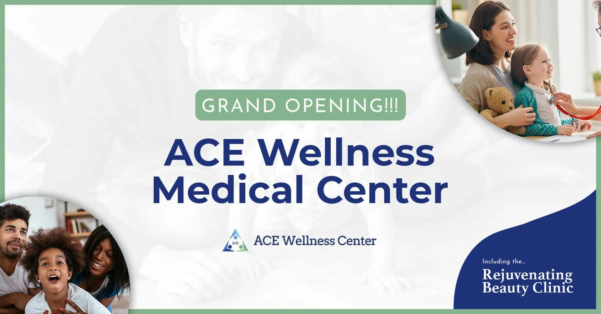 Medical Center + Rejuvenating Beauty Clinic GRAND OPENING ACE Wellness Ohio