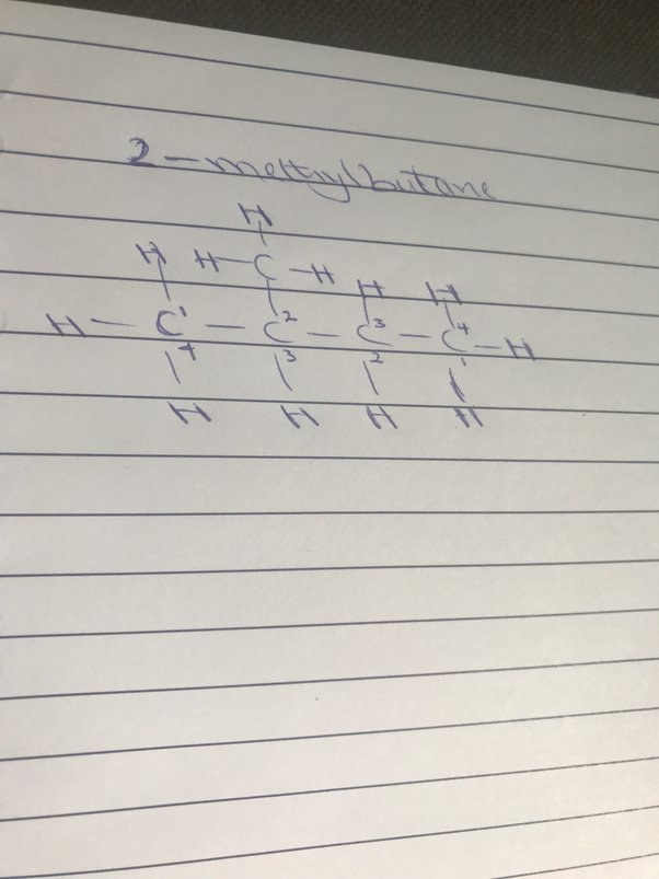 What is the structure of 2 methylbutane? - ECHEMI