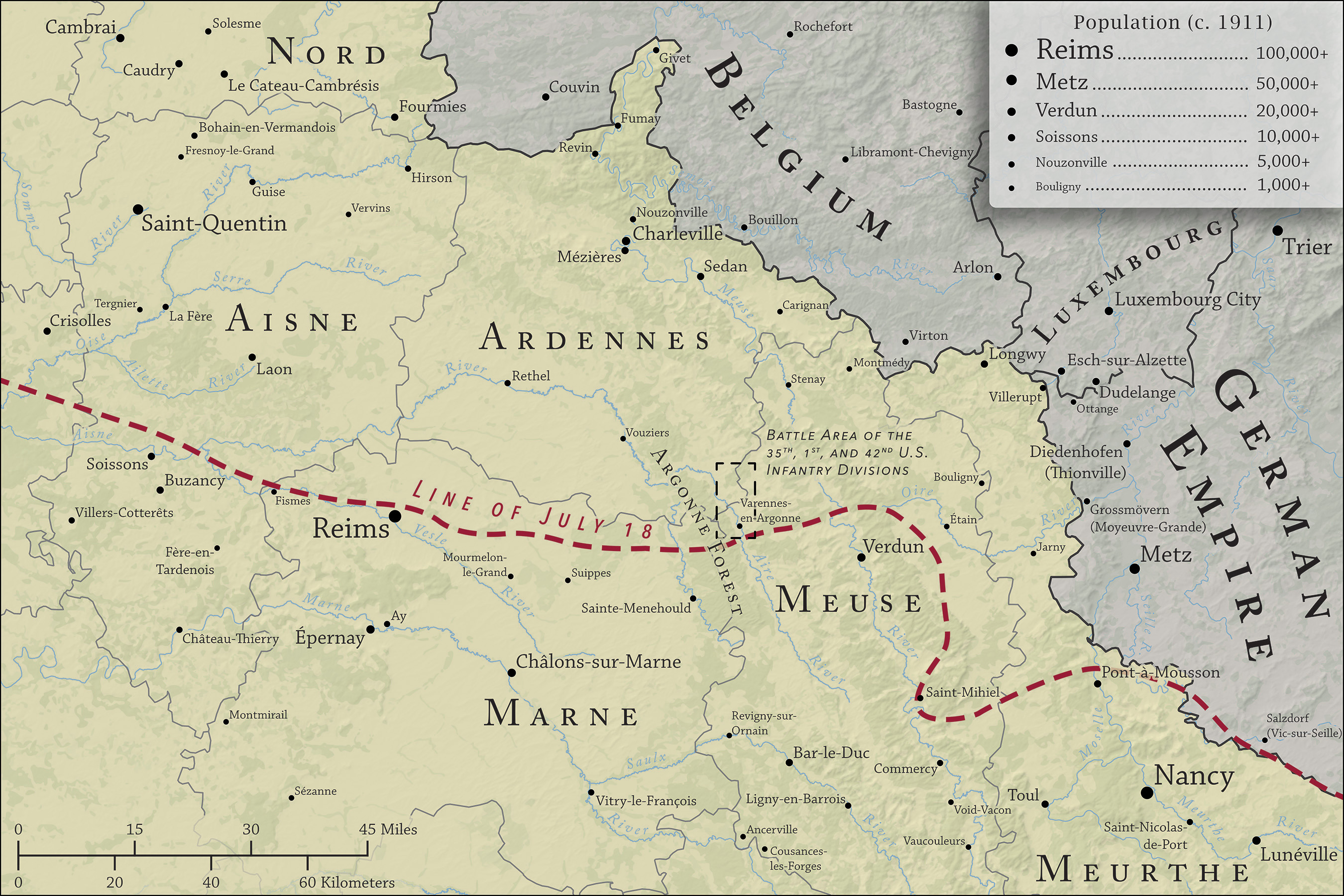 On the Point in the Argonne Maps by Alex Fries