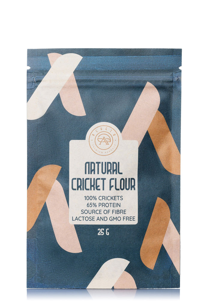 Natural cricket flour 65 PROTEIN Acheta Future food